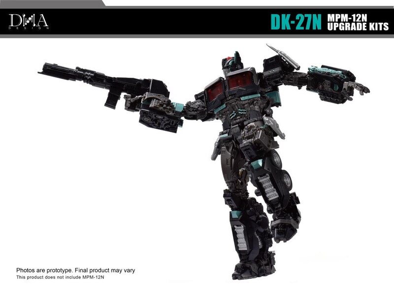 Image Of Nemesis Prime DK 27N Limited Edition Upgrade Kit From DNA Design  (5 of 6)